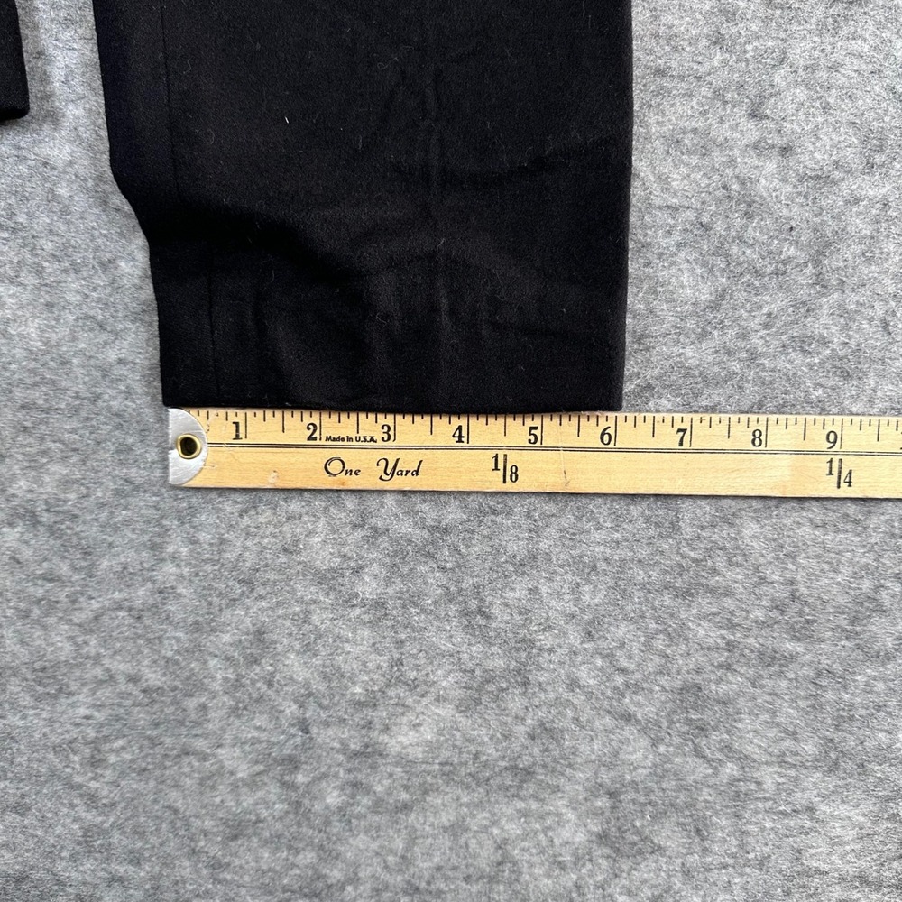 Ralph Lauren Purple Label Trousers Black Wool Womens 6 - Picture 7 of 11
